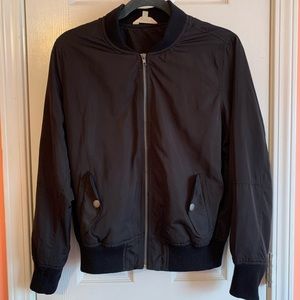 Black Bomber Jacket